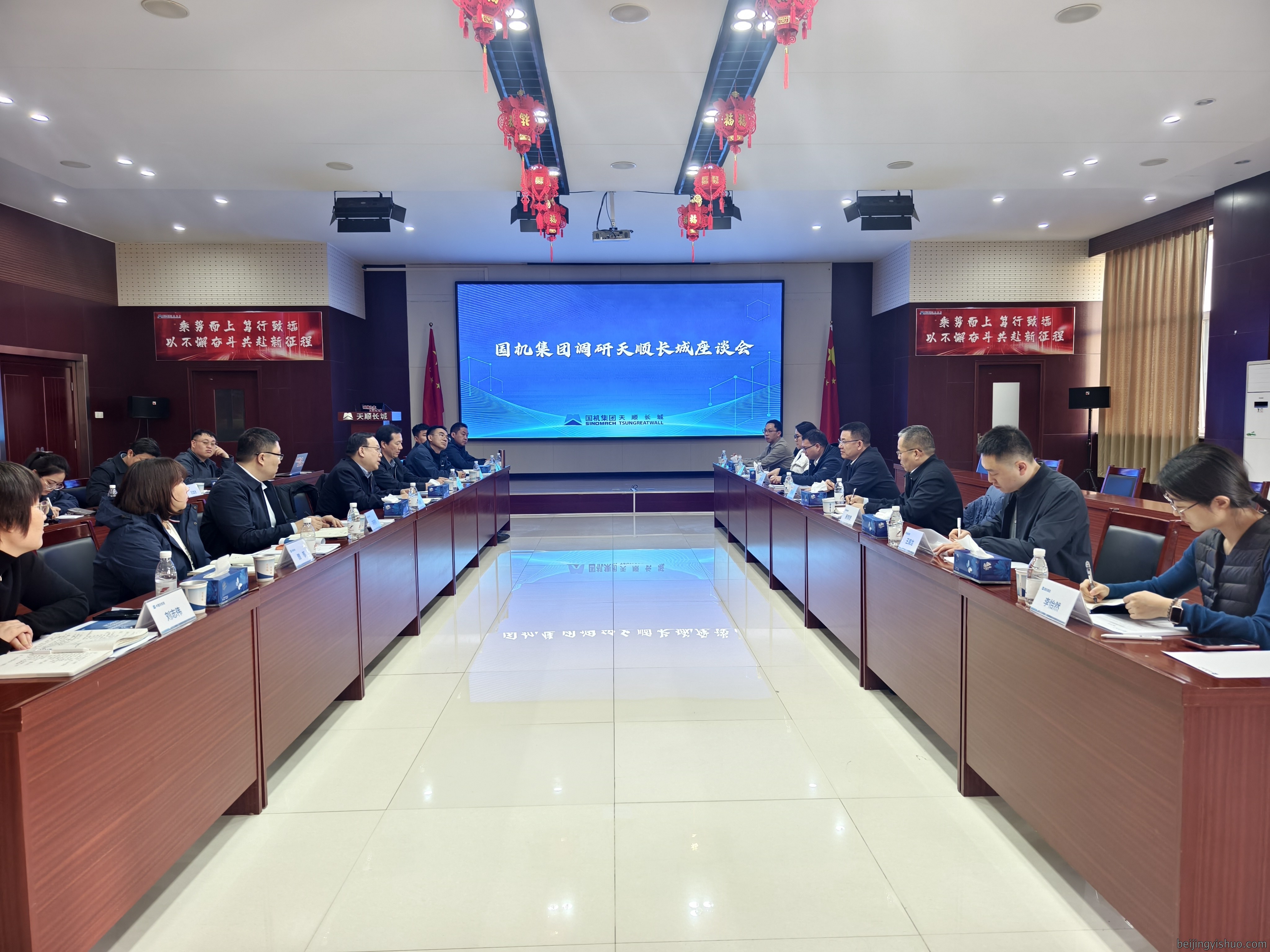 派克汉尼汾公司大中华区领导拜访天顺长城，共商合作新篇